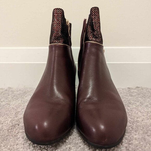 Brand New Burgundy Pierre Cardin Heels - Picture 3 of 5